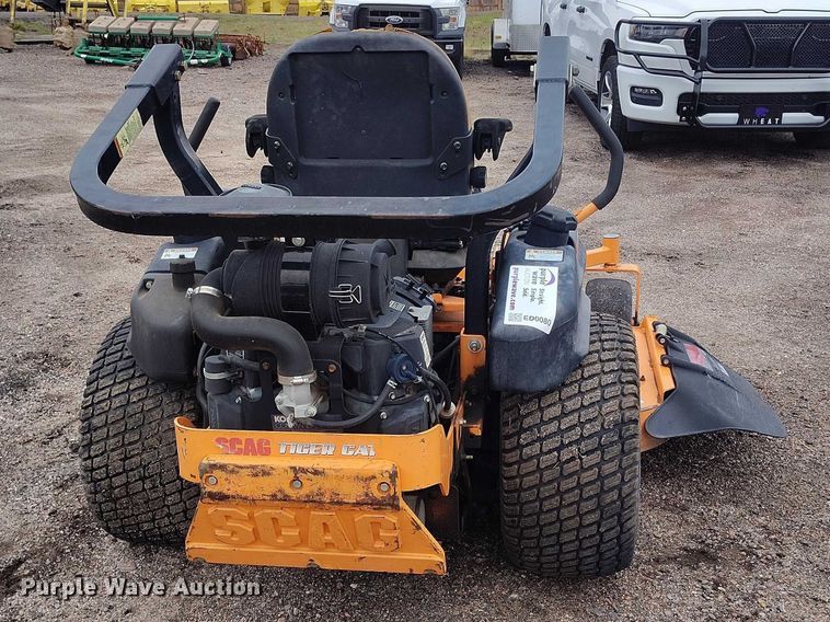 image for item ED0080 Scag Tiger Cat ZTR lawn mower