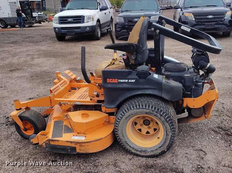 image for item ED0080 Scag Tiger Cat ZTR lawn mower
