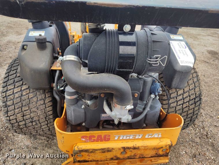 image for item ED0080 Scag Tiger Cat ZTR lawn mower