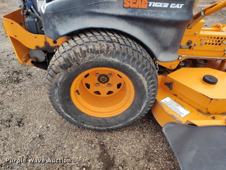 image for item ED0080 Scag Tiger Cat ZTR lawn mower
