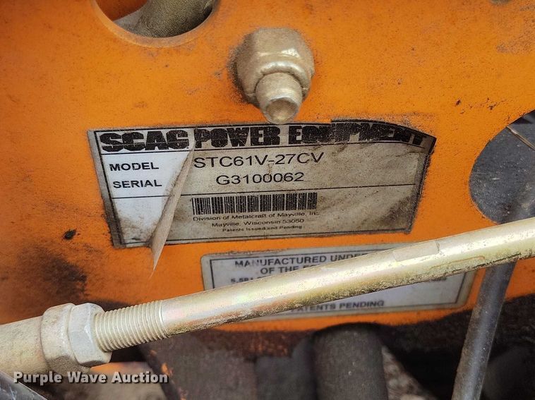 image for item ED0080 Scag Tiger Cat ZTR lawn mower