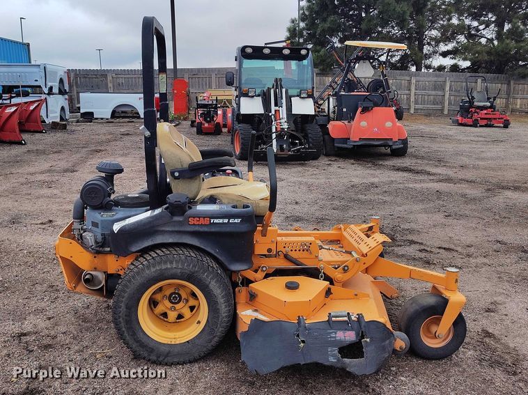 image for item ED0082 Scag Tiger Cat ZTR lawn mower