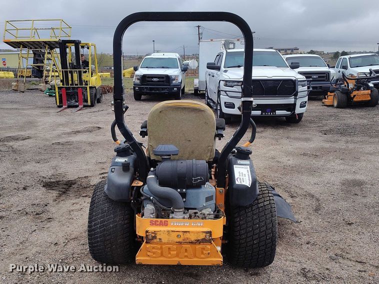 image for item ED0082 Scag Tiger Cat ZTR lawn mower
