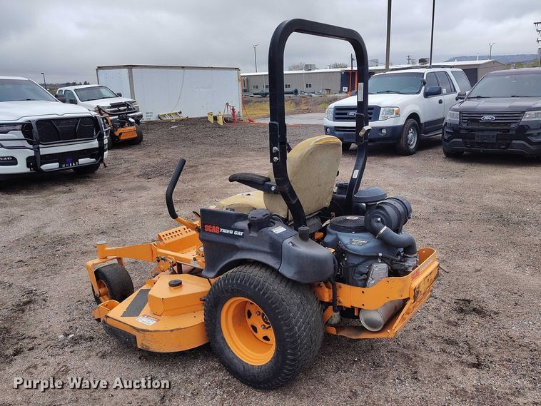 image for item ED0082 Scag Tiger Cat ZTR lawn mower