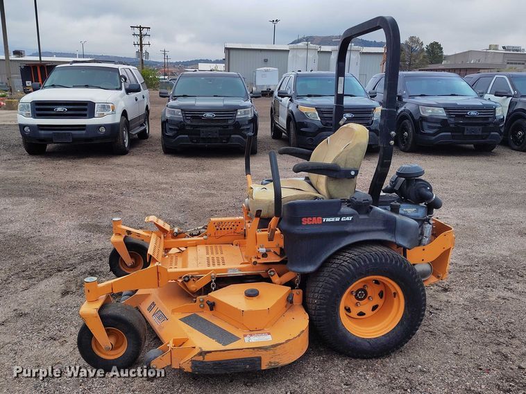 image for item ED0082 Scag Tiger Cat ZTR lawn mower