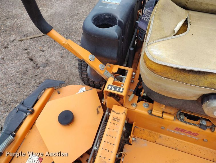 image for item ED0082 Scag Tiger Cat ZTR lawn mower