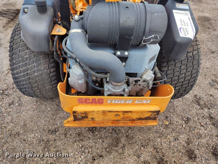 image for item ED0082 Scag Tiger Cat ZTR lawn mower