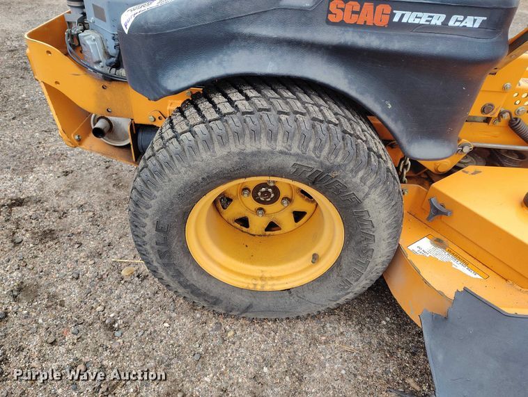 image for item ED0082 Scag Tiger Cat ZTR lawn mower