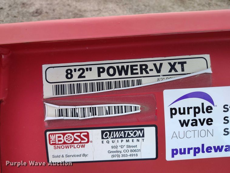 image for item ED0084 Boss Power-V XT snow plow