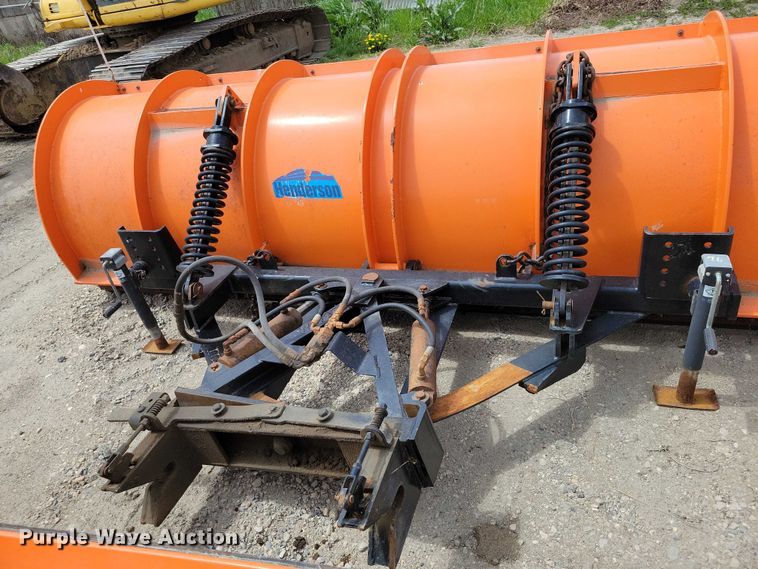 image for item EE0988 Henderson snow plow