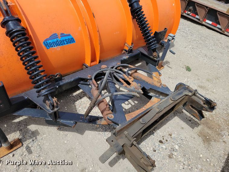 image for item EE0988 Henderson snow plow
