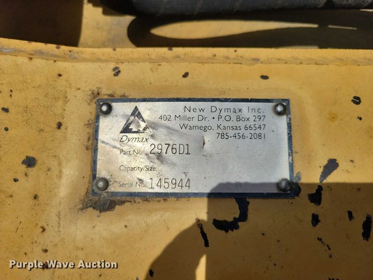 image for item EE0991 Dymax excavator swivel bucket