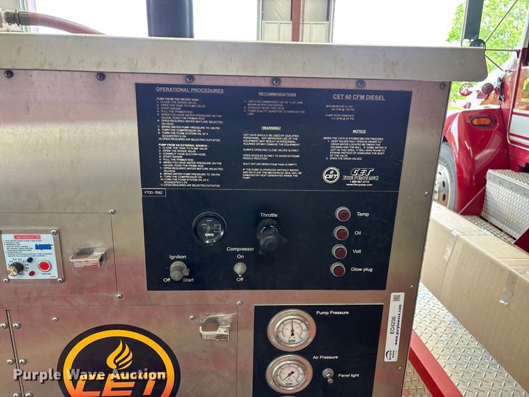 image for item EO4236 CET brush fire skid unit