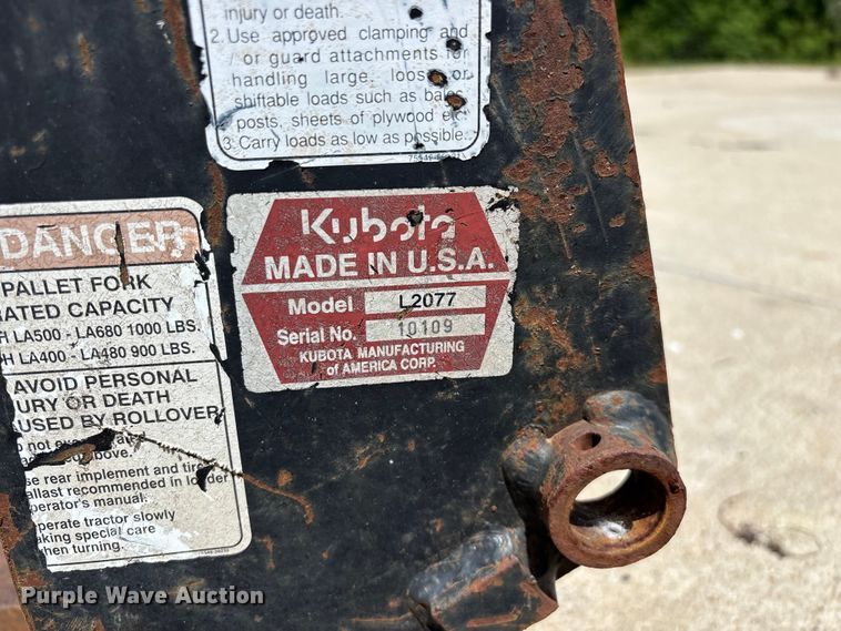 image for item EO4255 Kubota L4200 MFWD tractor