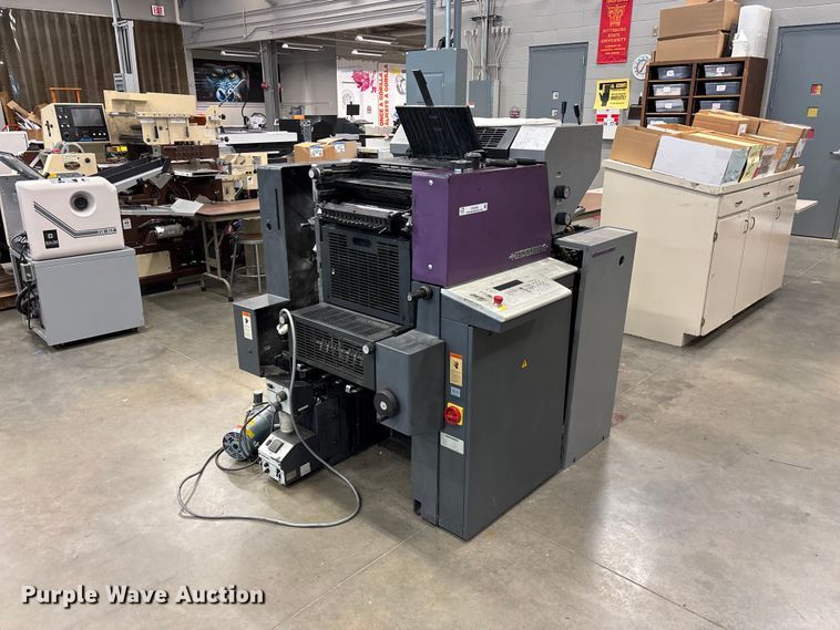 Heidelberg Quickmaster offset printing press