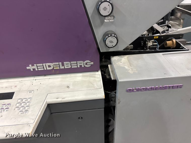 image for item EO4262 Heidelberg Quickmaster offset printing press