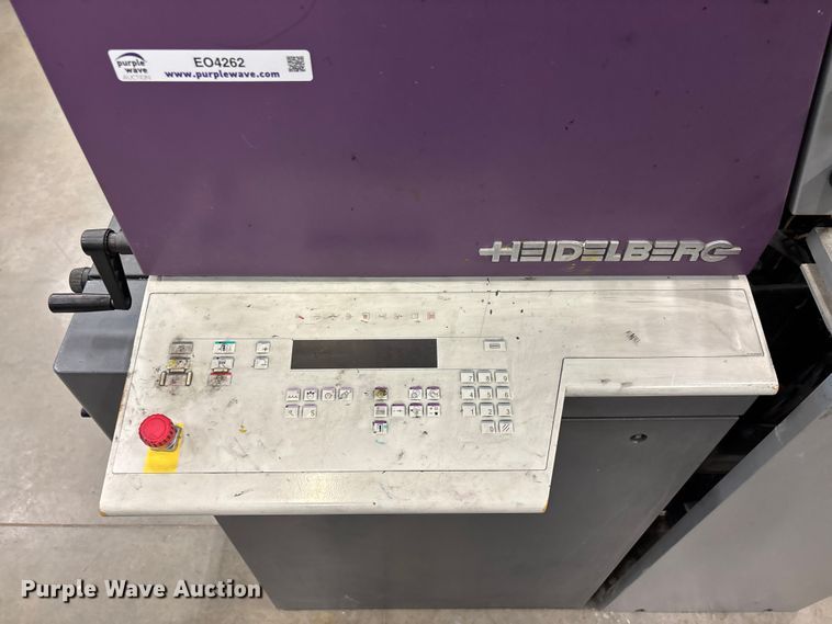 image for item EO4262 Heidelberg Quickmaster offset printing press