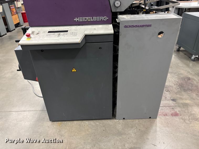 image for item EO4262 Heidelberg Quickmaster offset printing press