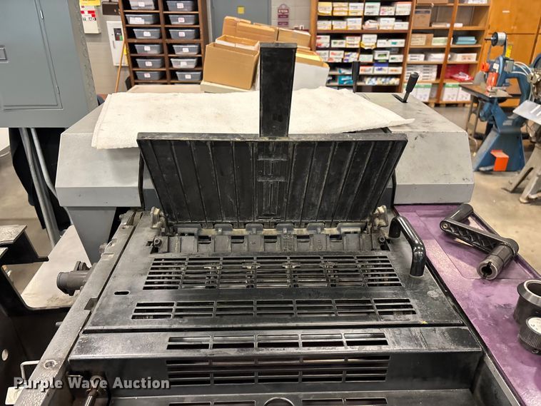 image for item EO4262 Heidelberg Quickmaster offset printing press