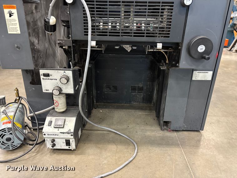 image for item EO4262 Heidelberg Quickmaster offset printing press