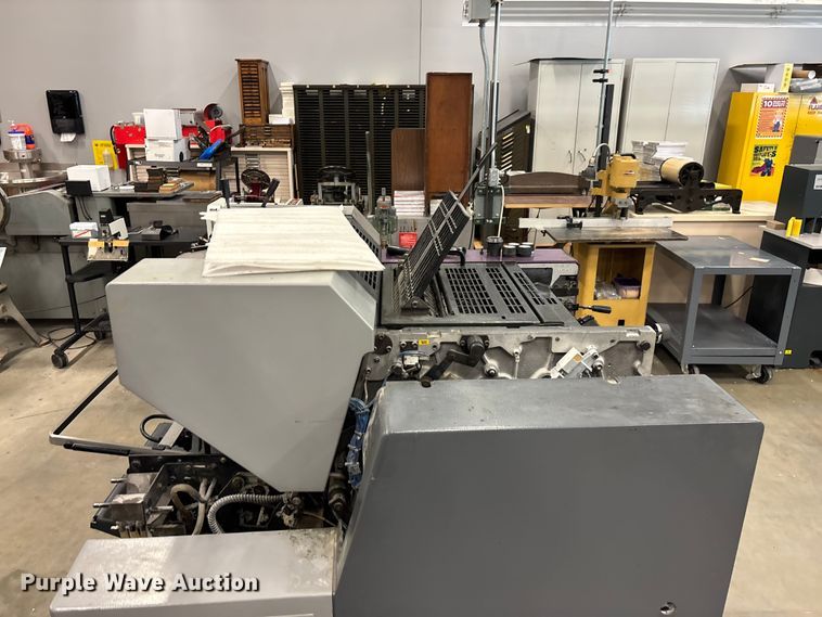 image for item EO4262 Heidelberg Quickmaster offset printing press