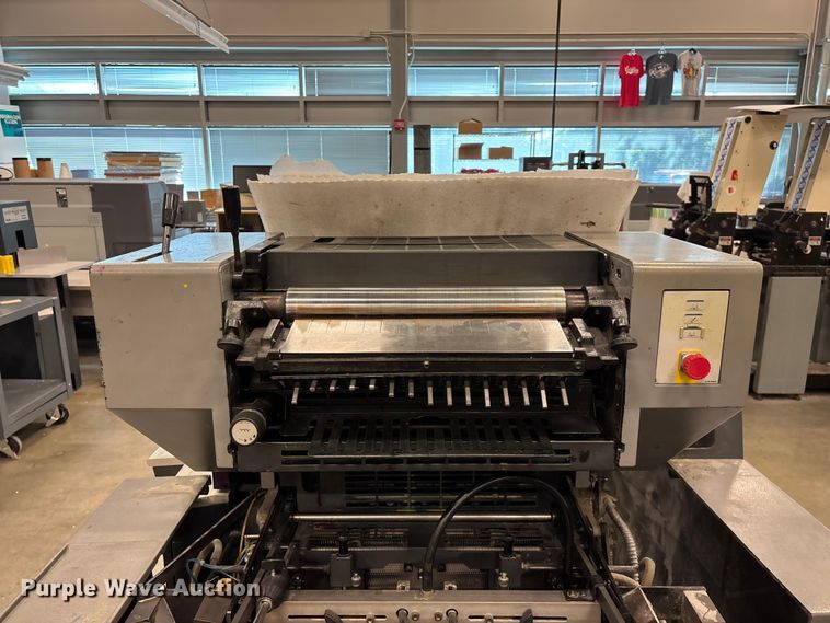 image for item EO4262 Heidelberg Quickmaster offset printing press