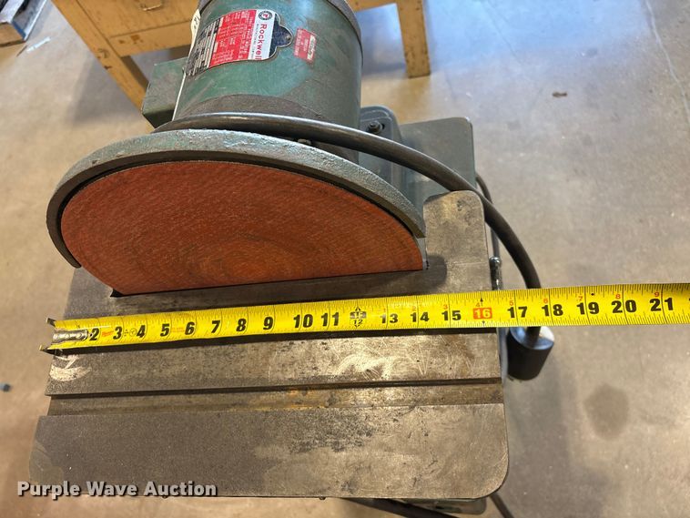 image for item EO4275 Rockwell/Delta disc sander