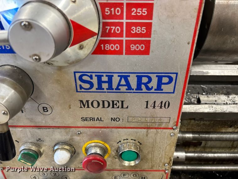 image for item EO4276 Sharp 1440 lathe