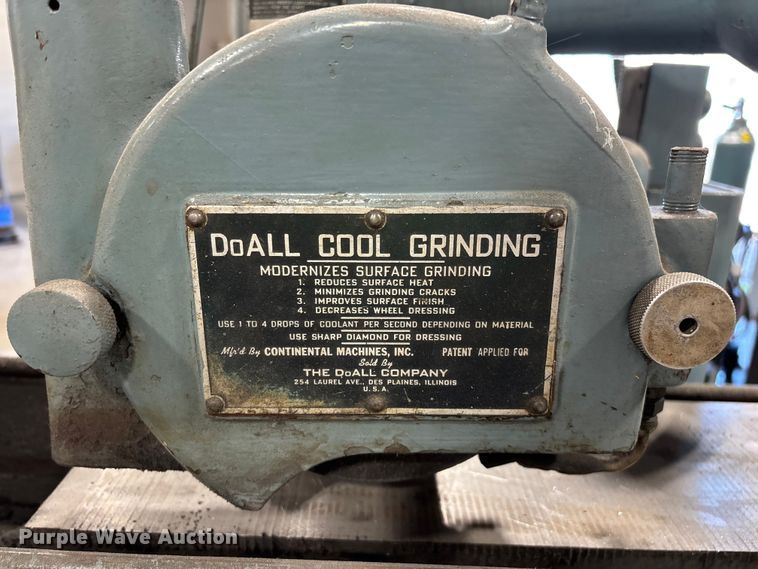 image for item EO4277 DoAll D-6 grinder
