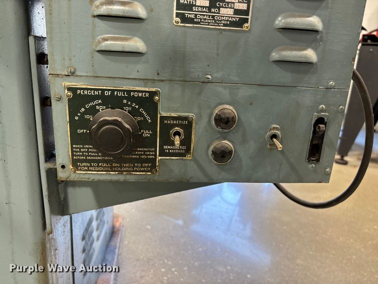 image for item EO4277 DoAll D-6 grinder