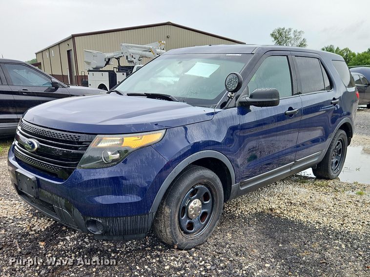 image for item EO7320 2015 Ford Explorer Police Interceptor SUV
