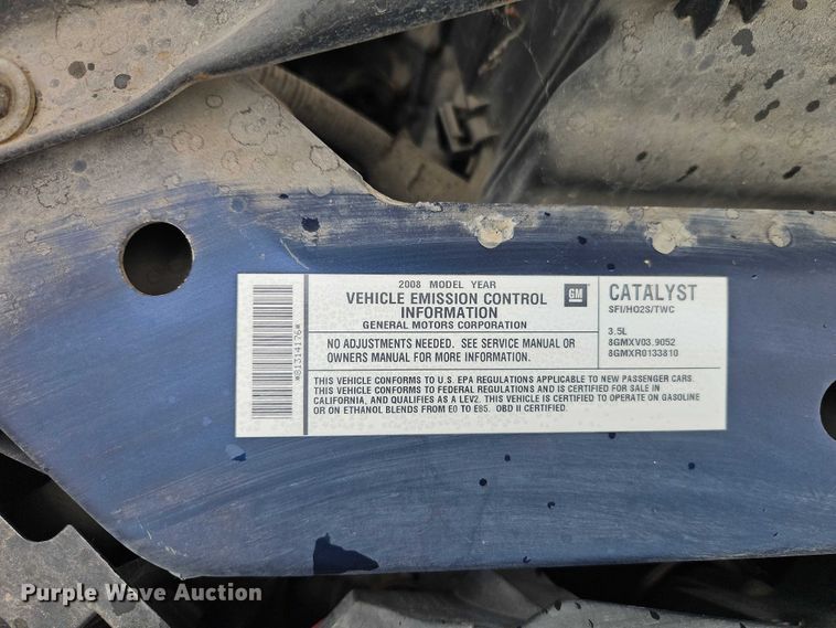 image for item EO7321 2008 Chevrolet Impala 