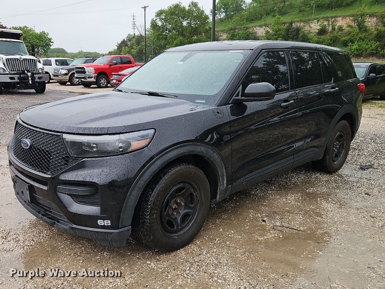 image for item EO7322 2020 Ford Explorer Police Interceptor  SUV