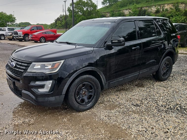 image for item EO7323 2018 Ford Explorer Police Interceptor  SUV
