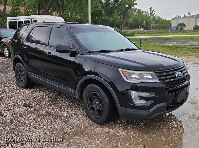 image for item EO7323 2018 Ford Explorer Police Interceptor  SUV