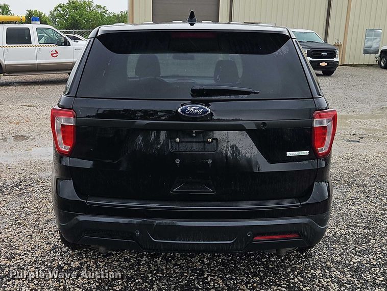 image for item EO7323 2018 Ford Explorer Police Interceptor  SUV