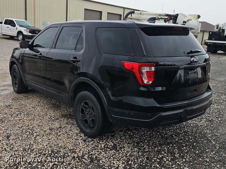 image for item EO7323 2018 Ford Explorer Police Interceptor  SUV