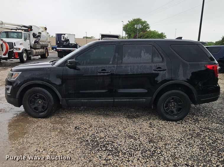 image for item EO7323 2018 Ford Explorer Police Interceptor  SUV