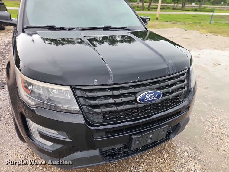 image for item EO7323 2018 Ford Explorer Police Interceptor  SUV