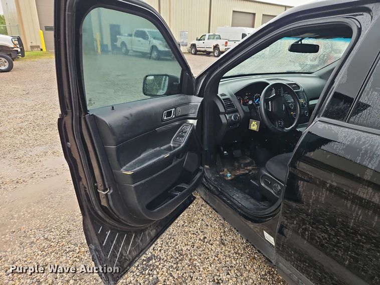 image for item EO7323 2018 Ford Explorer Police Interceptor  SUV