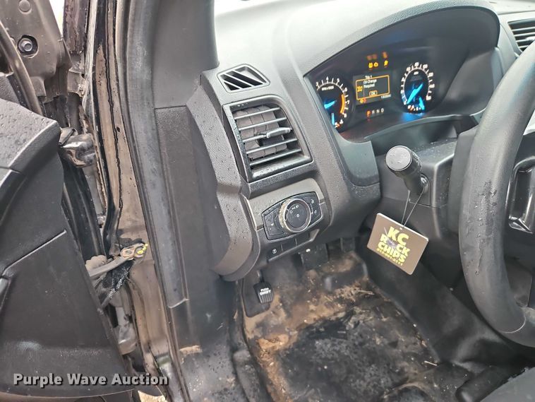 image for item EO7323 2018 Ford Explorer Police Interceptor  SUV