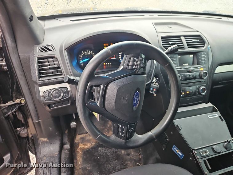 image for item EO7323 2018 Ford Explorer Police Interceptor  SUV