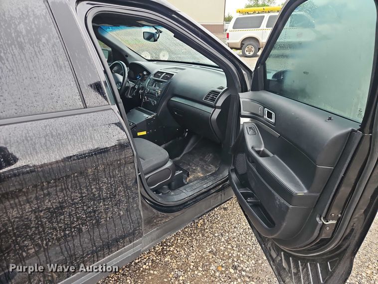image for item EO7323 2018 Ford Explorer Police Interceptor  SUV