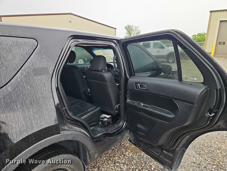 image for item EO7323 2018 Ford Explorer Police Interceptor  SUV