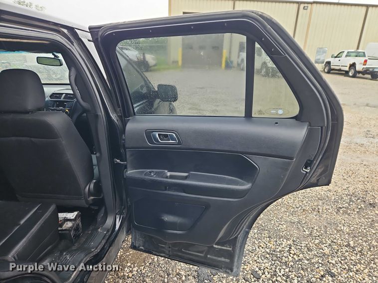image for item EO7323 2018 Ford Explorer Police Interceptor  SUV