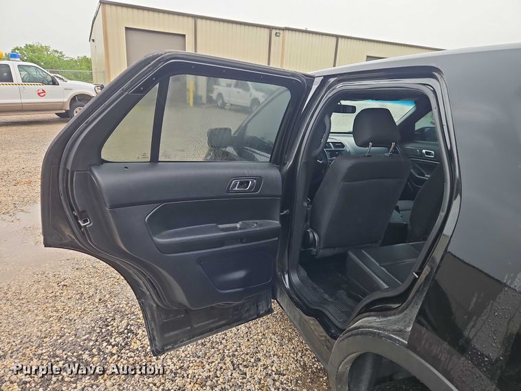 image for item EO7323 2018 Ford Explorer Police Interceptor  SUV