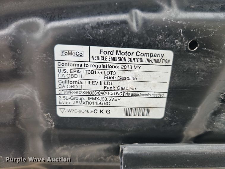 image for item EO7323 2018 Ford Explorer Police Interceptor  SUV