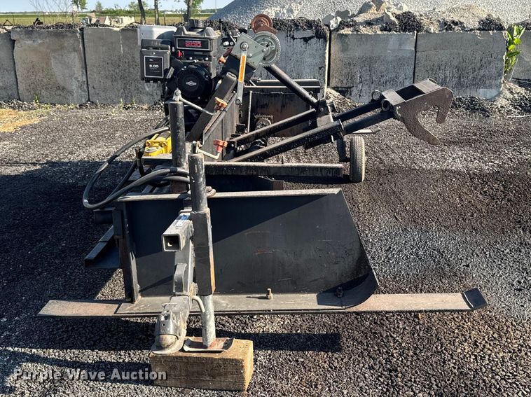 image for item ER0467 Pave-A-Lot trailer mounted asphalt paver and grader