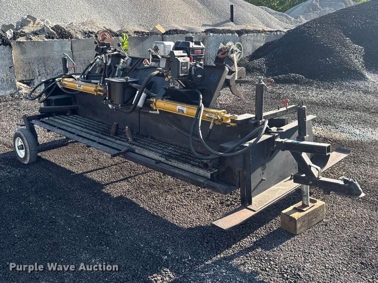 image for item ER0467 Pave-A-Lot trailer mounted asphalt paver and grader