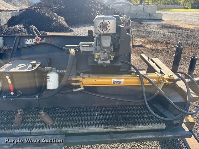 image for item ER0467 Pave-A-Lot trailer mounted asphalt paver and grader